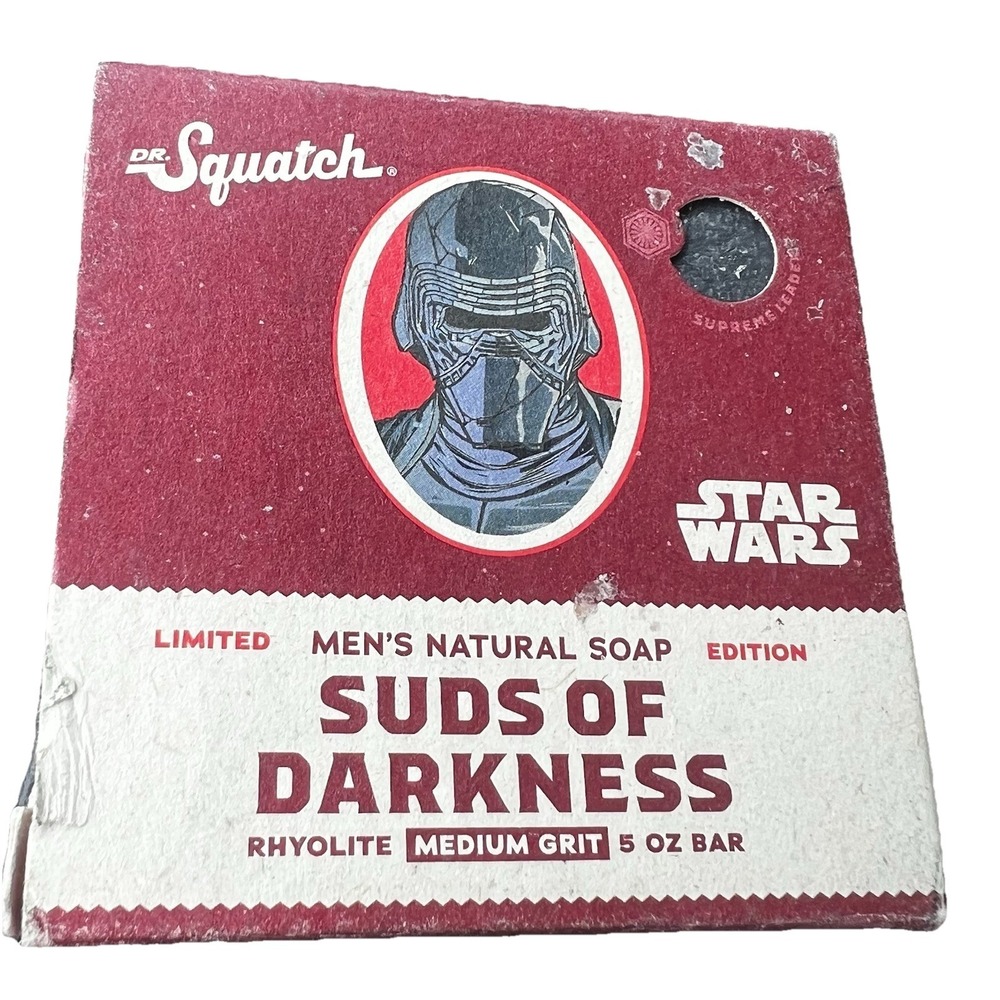Dr Squatch Star Wars Collection One Luke Obi Wan Maul Kylo Limited Edition 4 Set - Picture 3 of 10